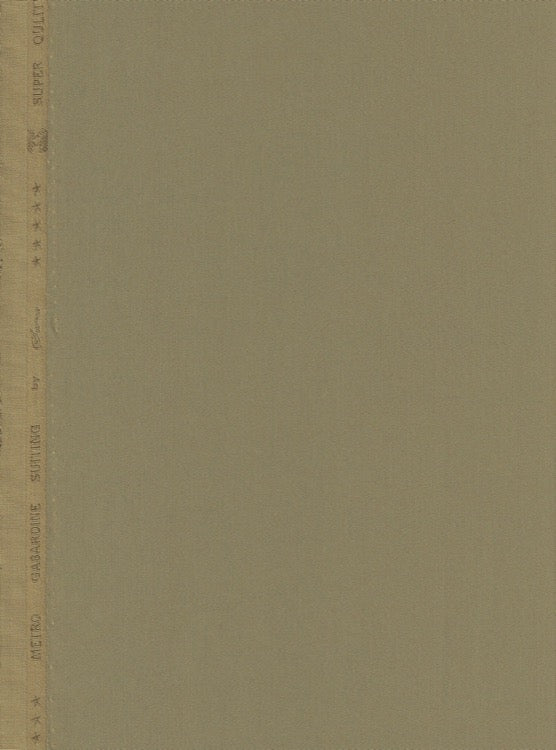 Metro Gaberdine actual fabric scan